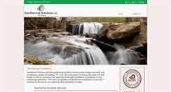 Desktop Screenshot of geothermalsolution.net